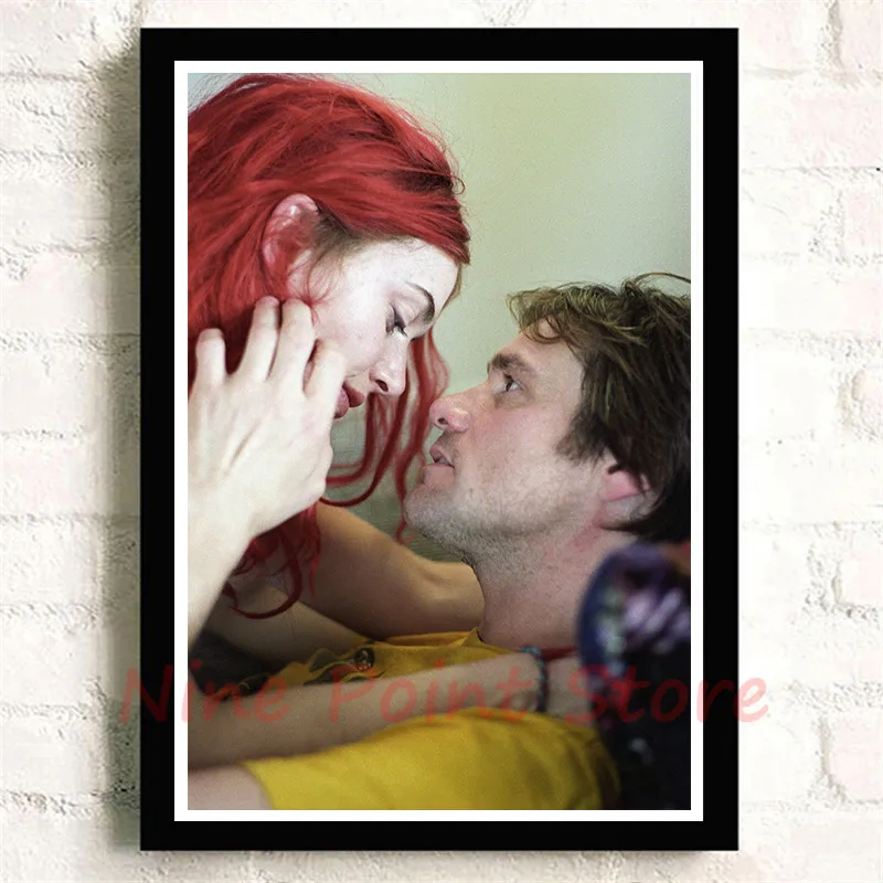 Jim Carrey Eternal Sunshine of the Spotless Mind бумага с покрытием печатает плакат HD изображение украшение дома гостиная бескаркасная