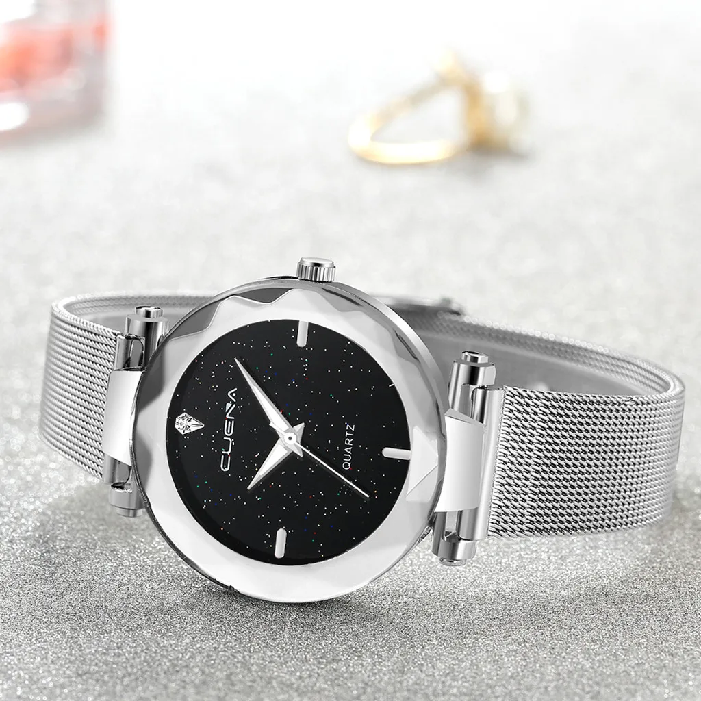 Relojes mujer, роскошные часы, кварцевые часы, нержавеющая сталь, циферблат, повседневные часы-браслет, relogios feminino kadin kol saati zegarki