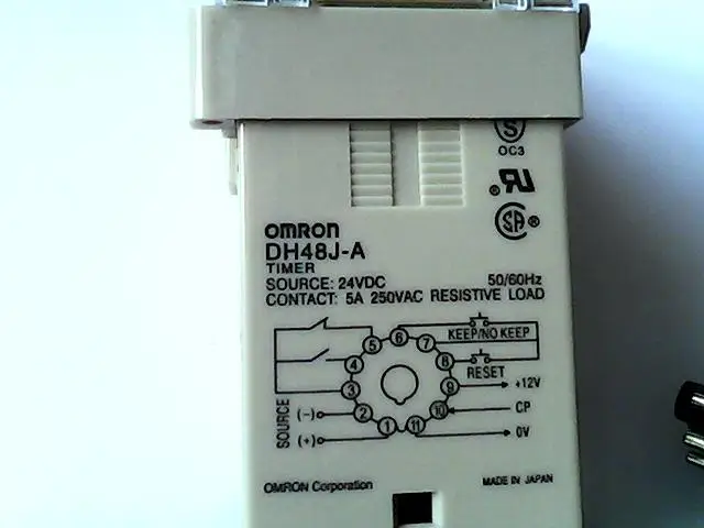 Omron DH48J цифровой счетчик реле с 4 разрядный AC220V счетчики|digital counter relay|digital countercounter