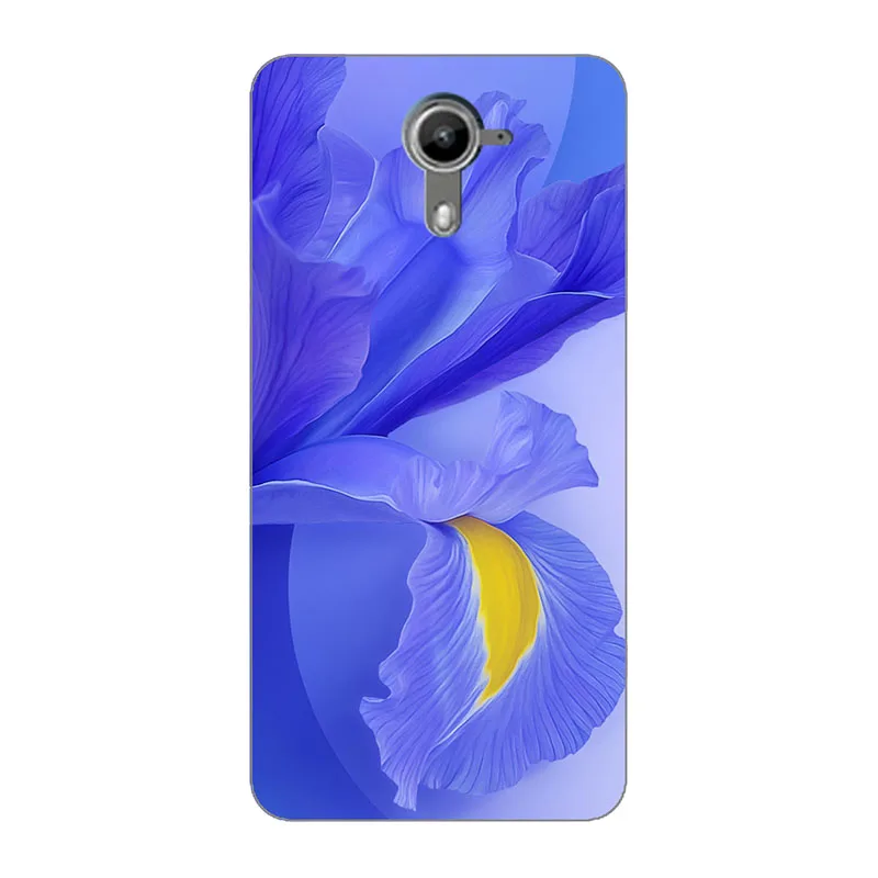 Милый цветок Мода чехол для Wiko U Feel Prime 5," Ufeel Prime Чехлы печатным рисунком Soft ТПУ чехол для телефона Fundas Coque Shell - Цвет: A145