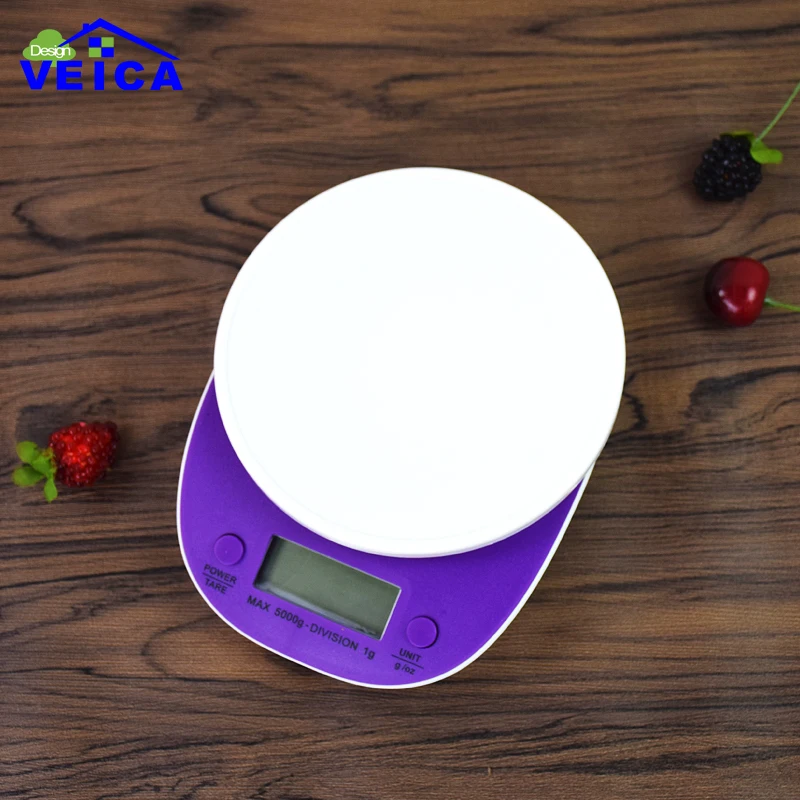 Цифровые весы для пищевых продуктов 5 кг Почтовые кухонные инструменты