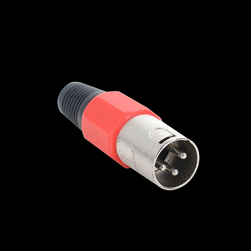100PCS Public Card 3 Head Sound Microphone Plug Jack Tuning Table Balance XLR Three-core Connector Free Shipping | Обустройство дома