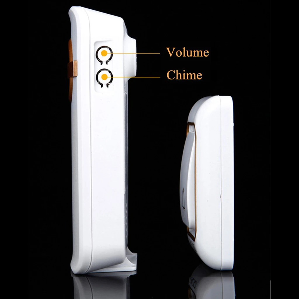 Беспроводной дверной звонок с батарейным питанием 1 передатчиком + приемником |