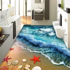 3D напольная плитка, фотообои, ПВХ самоклеящиеся водонепроницаемые обои для гостиной, ванной