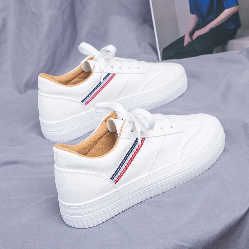 Women shoes fashion spring flats lace up ladies woman sneakers tenis feminino casual | Обувь