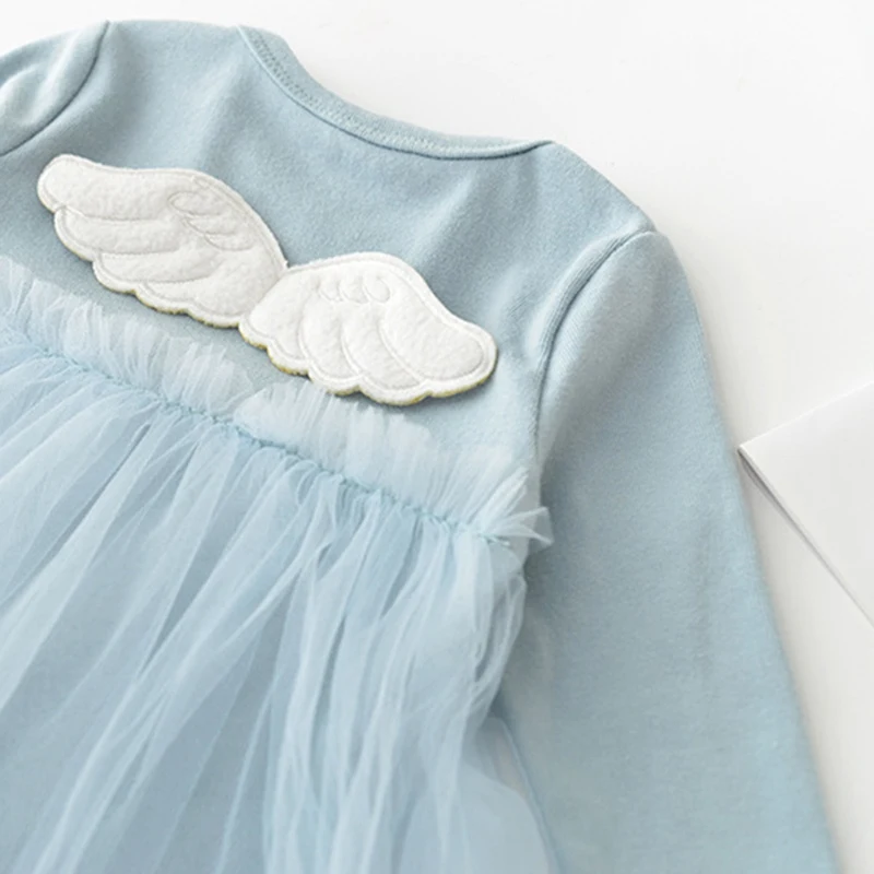 Боди для новорожденных девочек на весну-осень милая одежда высокого качества из