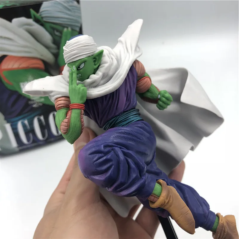 Dragon Ball Z Piccolo против Гоку прыжки битвы Cloakd Ver. Bick кисть Гоку Saiyan ПВХ Рисунок DBZ Коллекция Модель 25 см