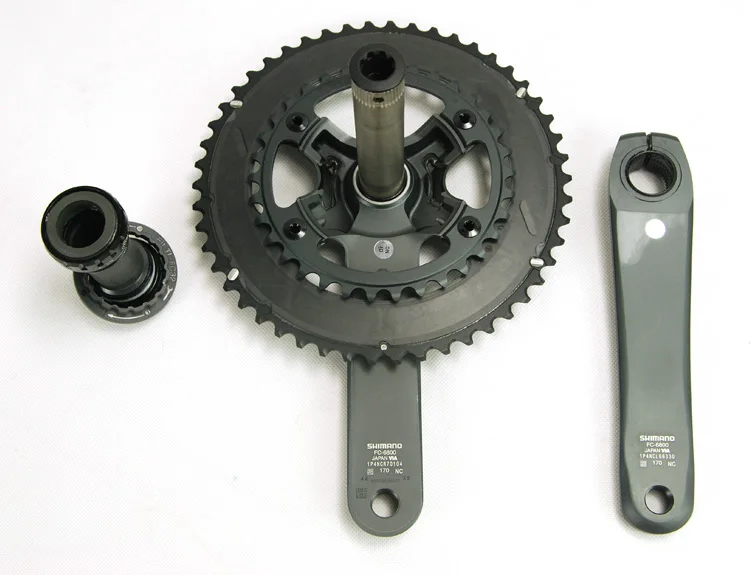 Shimano FC 6800 ULTEGRA 11 S 22 Crankset 53 39 T 50 34 170 мм 172 5 Велосипедные компоненты дорожное