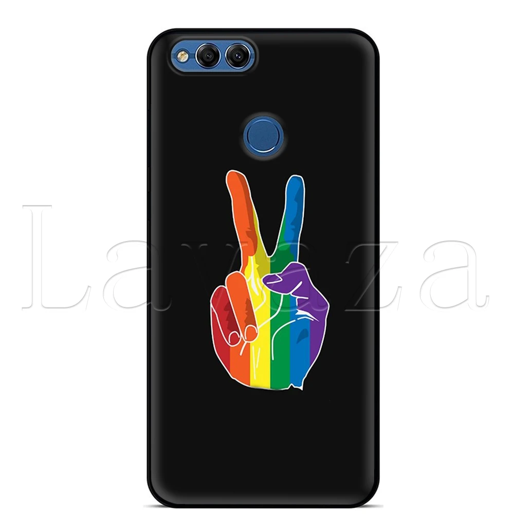 9 Lavaza Радуга Сияет силиконовый чехол для Huawei P8 P9 P10 P20 Y6 Y7 Y9 Lite Pro P Smart Nova 2i 3i Mini - Цвет: 9