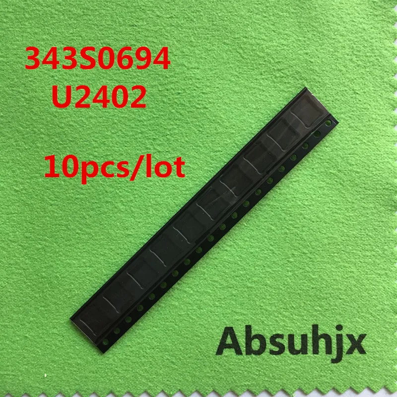 Absuhjx 10 шт. 343S0694 сенсорный контроллер ic для iPhone 6 и Plus P U2402 дигитайзер чип запасные