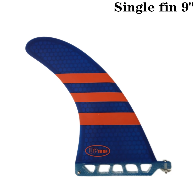Длинный плавник для серфинга 9 дюймов Barbatana Surf из стекловолокна в серфинге один