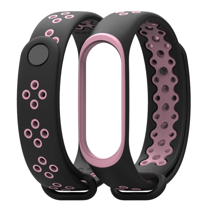 Ремешок на запястье для Xiaomi Mi Band 3 силиконовый браслет смарт часов