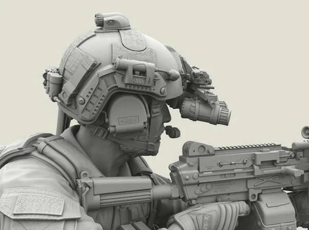 1/35 Смоляные Наборы, американские армейские уплотнения, пулеметы, 1 шт