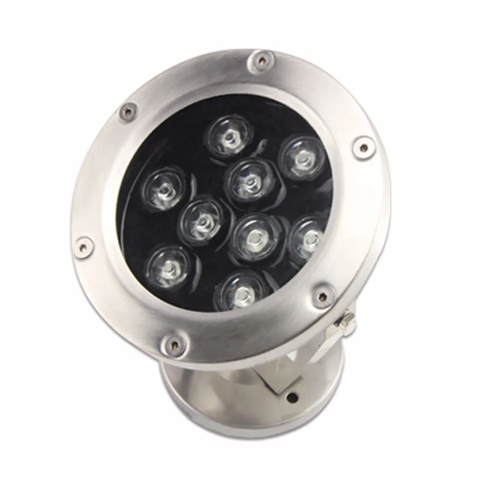 Светодиодный подводный RGB фонарь погружной IP67 ночник DC 12V 24V удаленный открытый