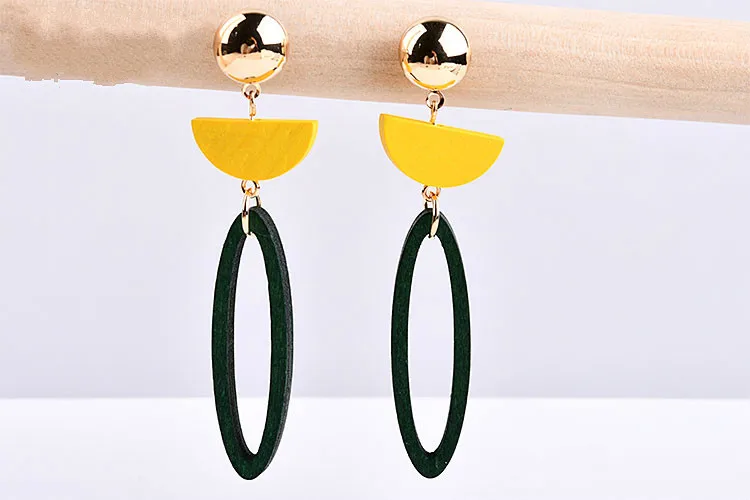 Упрощенные и крупные геометрические деревянные круглые полукруглые отверстия