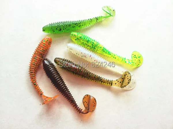 Бесплатная доставка 20 шт. японская мягкая рыболовная соль с запахом Т образный