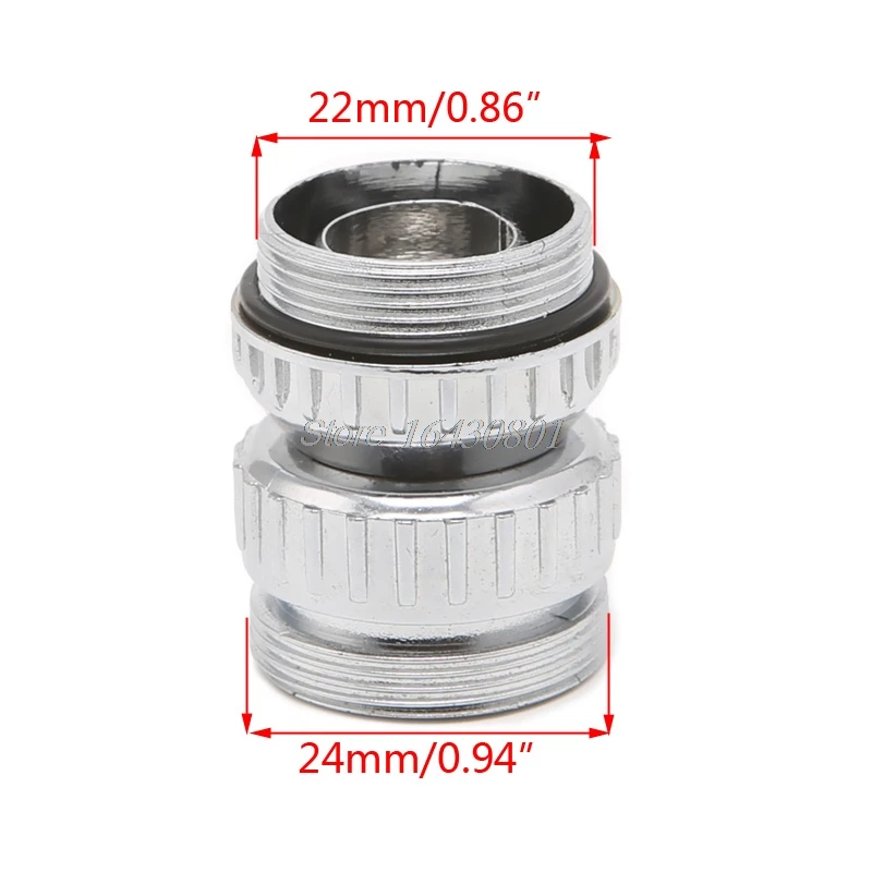 

360 Rotate Swivel Faucet Nozzle Filter Adapter Aerator Diffuser Water Saving Tap S08 Wholesale&DropShip