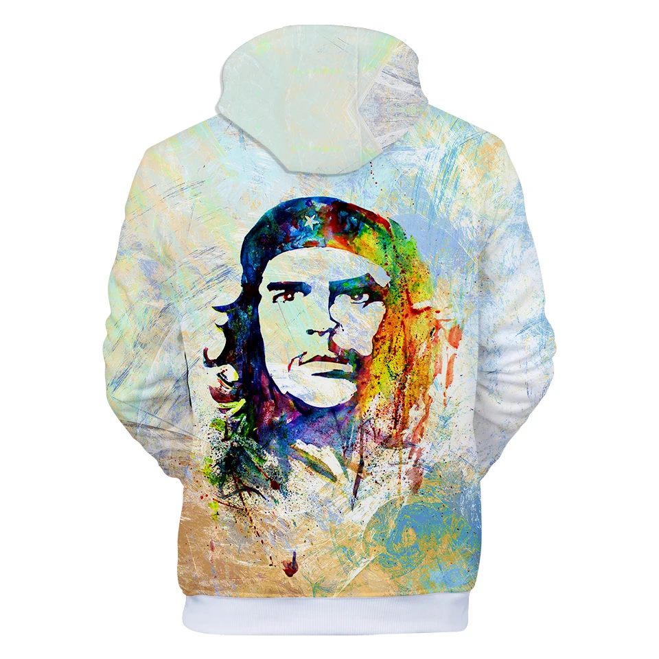 Che Guevara, 3D принт,, новые модные толстовки для женщин/мужчин, с длинным рукавом, повседневные толстовки с капюшоном, трендовая уличная одежда, толстовки