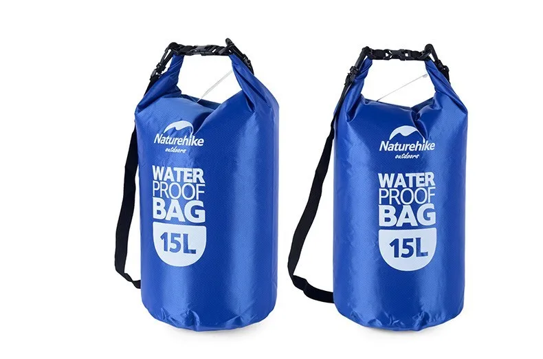Naturehike 15L водонепроницаемое плавание хранение мобильных телефонов водонепроницаемая сумка Сумка Кемпинг лодки Каякинг рафтинг каноэ красный синий