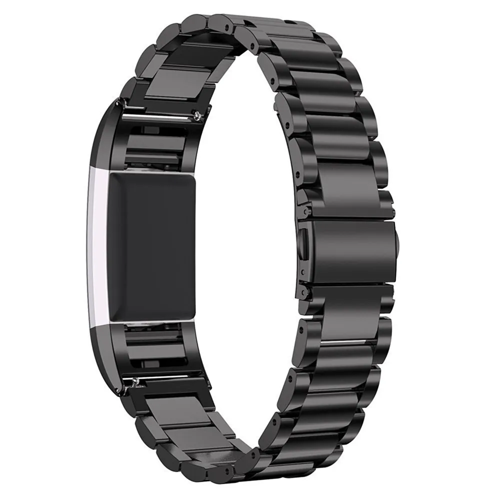 Нержавеющая сталь Металлический Браслет для Fitbit заряд 2 ремень безвинтовое Браслет для Fitbit Charge2 Напульсники заменить ремень с инструментом