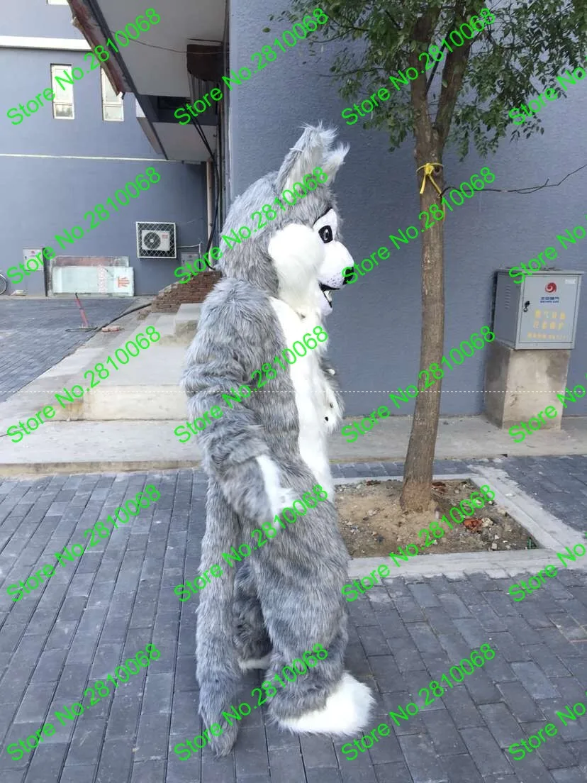 Шлем из ЭВА высокого качества роскошный плюшевый волк талисманы костюмы унисекс