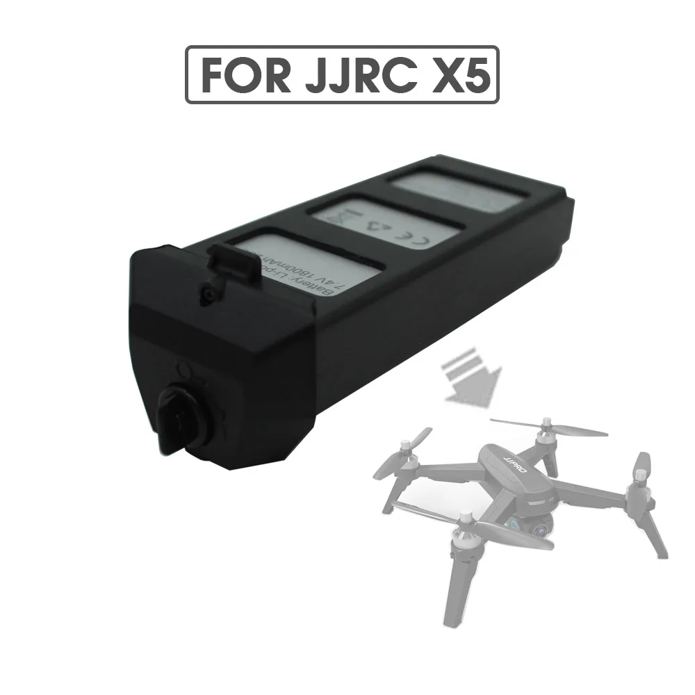 Оригинальный JJRC JJPRO X5 Радиоуправляемый вертолет батарея 7 4 V 1800mAH Li Po квадрокоптер