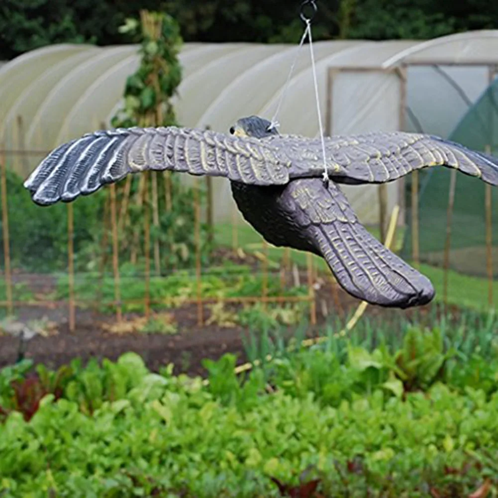 1 шт. похожая на настоящую летящей птицы ястреб приманка в виде голубя вредителей