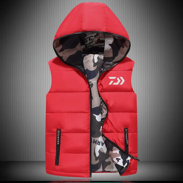 Daiwa Мужская зимняя спортивная одежда рыболовное пальто с капюшоном рубашка