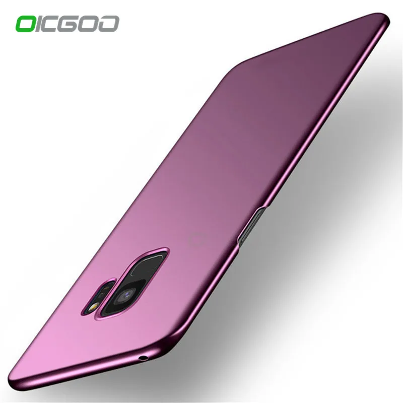 Чехол OICGOO для samsung Galaxy A8 Plus 2018 A7 A5 A3 Матовый Жесткий чехол накладка из