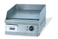 high quality stainless steel electric griddle commerial table top flat griddle 220v griddle