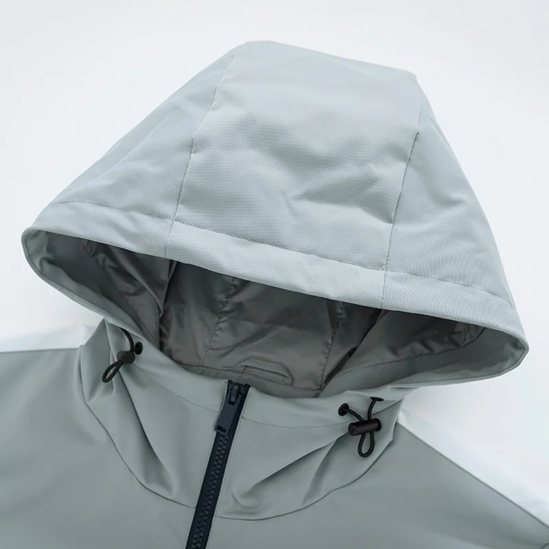 SEMIR Мужская цветная куртка с капюшоном мужская принтом эластичным спортивная на