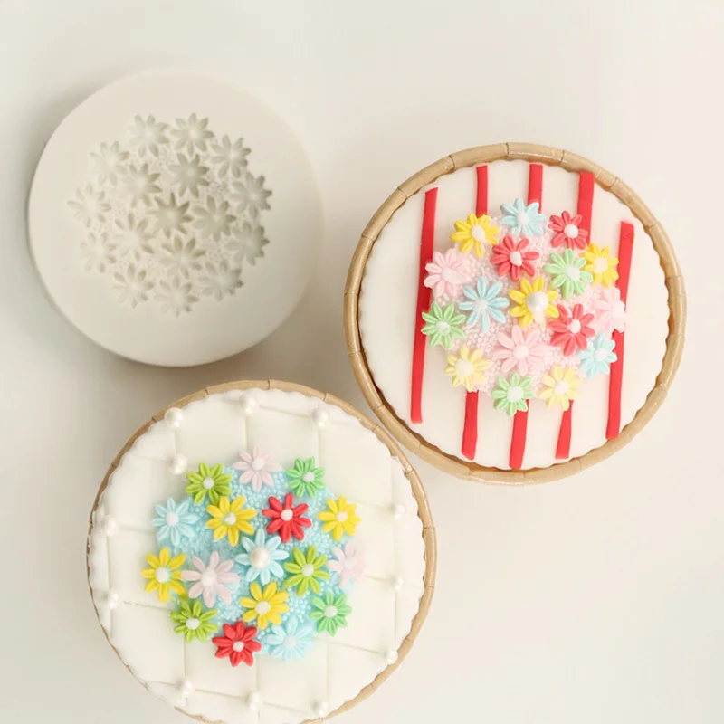 Yueyue Sugarcraft цветок помадка кекс украшения формы торт силиконовые Sugarpaste Конфеты