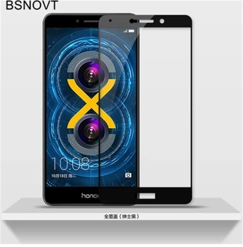 2 шт защита экрана Huawei Honor 6X стекло закаленное для полное покрытие 6X/GR5 2017