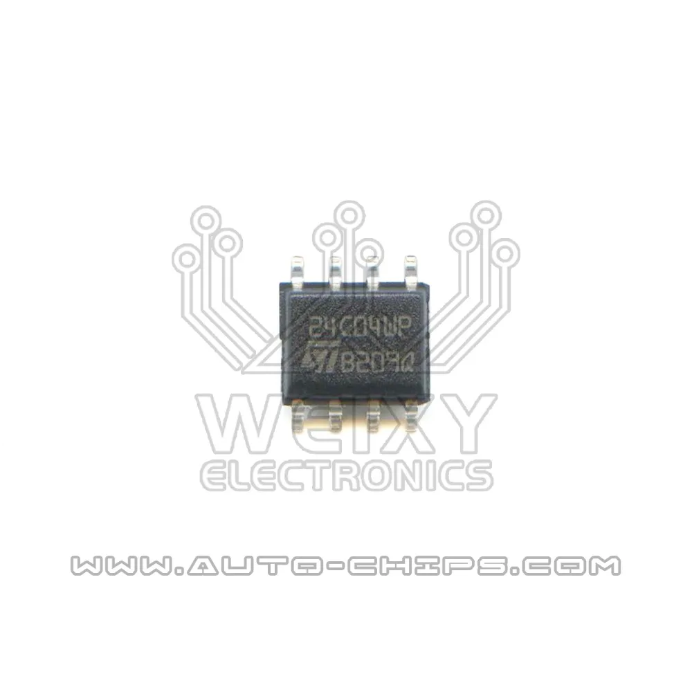 24C04WP SOIC8 чип EEPROM использовать для автоматических|Компьютеры двигателя| |