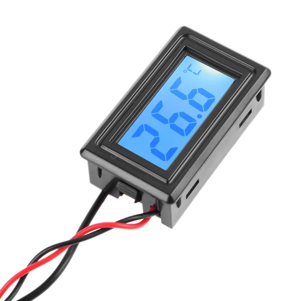 Цифровой термометр G1/4 с LED подсветкой 3-ходовой расходомер для охлаждения