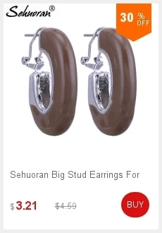 Sehuoran Oorbellen BOho Pendientes Mujer Moda женские серьги с изображением тигра для рукоделия, дизайнерские аксессуары ручной работы