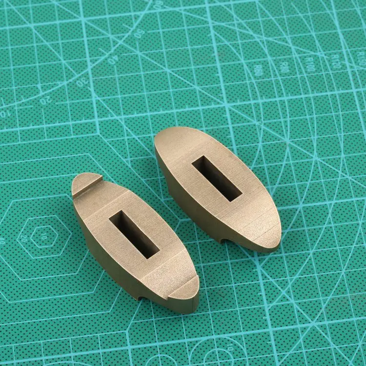 Латунный наручник DIY ручка ножа латунный предохранитель 4 размера дизайн Большой предохранитель