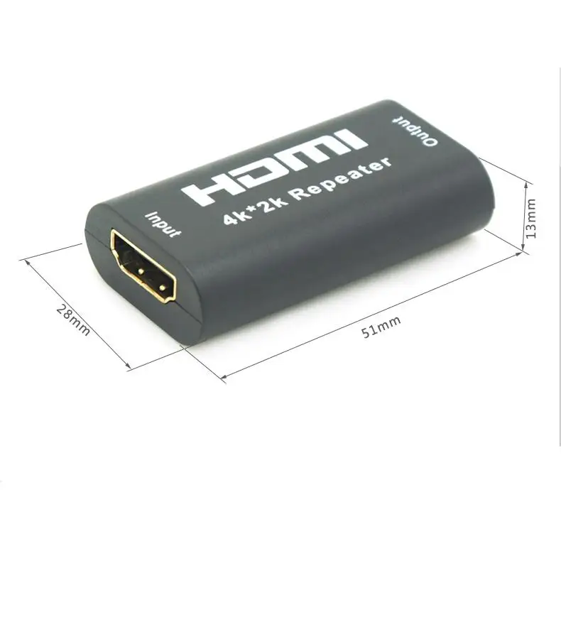 Ретранслятор HDMI Премиум Версия 1080 P 3D 4 К * 2 Extender Booster Адаптер Над Цифровой Сигнал |
