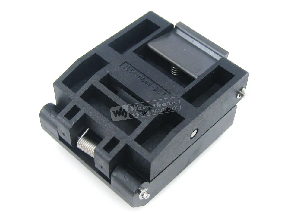 

IC51-0644-807-6 Yamaichi IC Burn-in Test Socket Adapter 0.5mm Pitch QFP64 TQFP64 FQFP64 PQFP64 Package IC Body Size 10.0 *10.0