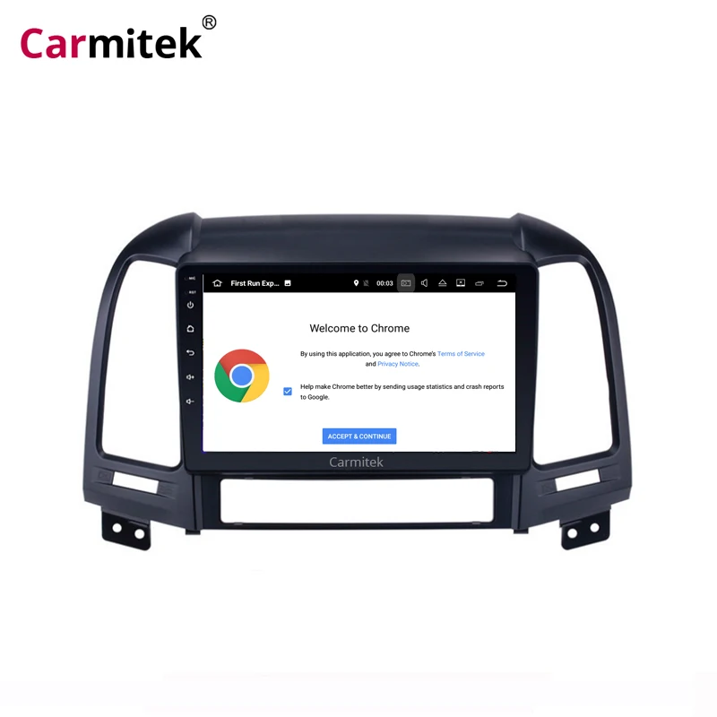 Автомобильный мультимедийный плеер Android стерео аудио GPS 2Din для Hyundai Santa Fe 2006 2007 2008