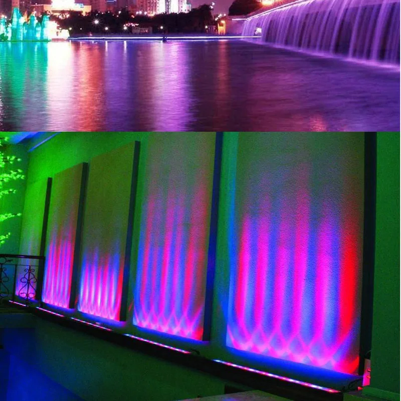 Jiawen водонепроницаемый IP65 36 Вт RGB светодиодный настенный светильник высокой
