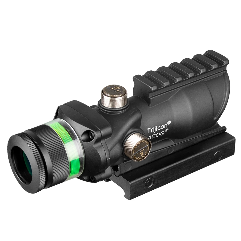 Охотничий Оптический Прицел ACOG 4X32 оптический прицел с красной зеленой точкой и