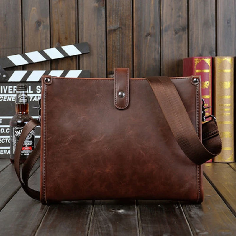 ABDB мужская кожаная сумка через плечо для планшета|Сумки-кроссбоди| |