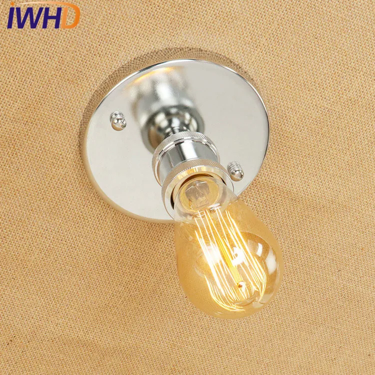 Потолочные светильники Эдисона в стиле ретро Лофт старинные железные винтажные