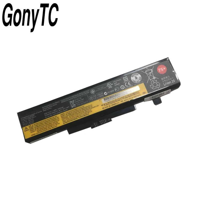 4400mAh лаптоп с Батарея для lenovo ThinkPad Edge E430 B560 E431 E435 E530 E531 E535 E540 E430C Y480 G480 45N1043 45N1042 натуральная кожа - Цвет: Black