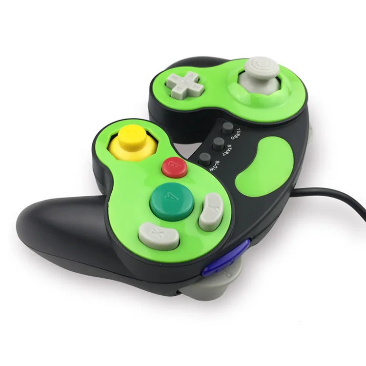 Для Gamecube контроллер проводной ручной джойстик для NAND ДЛЯ NS NX NGC GC WII WIIU контроллер для MAC компьютера ПК геймпад