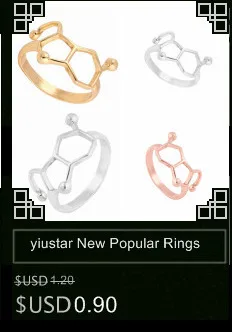 Yiustar Новая мода серотонина молекула Ear climbers для Для женщин серотонина молекула Структура Ear Crawler подарок для Обувь для девочек ED153