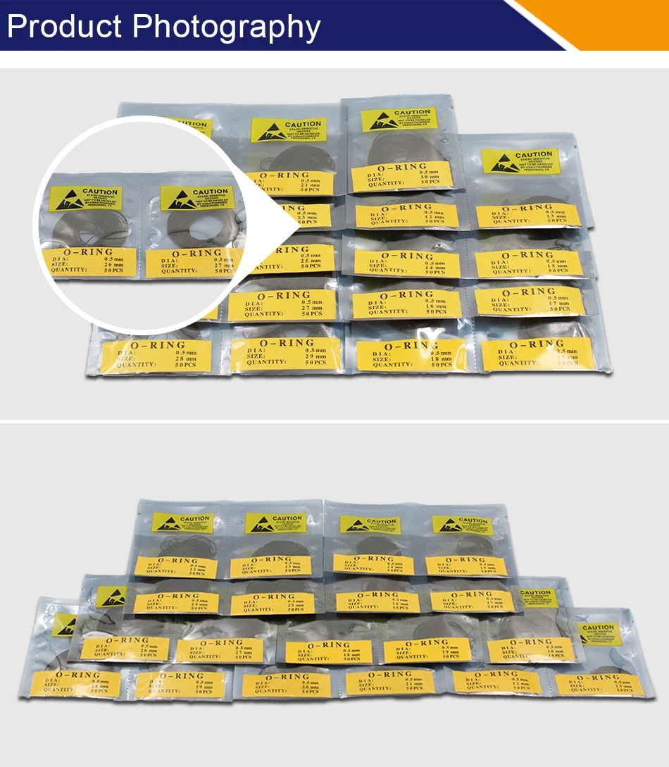 500 шт/750 шт/950 шт 0,5 мм/0,6 мм/0,7 м/0,8 мм 12-30 мм/16-30 мм/31 мм-40 мм уплотнительное кольцо резиновые уплотнительные шайбы водонепроницаемые круглые часы прокладки