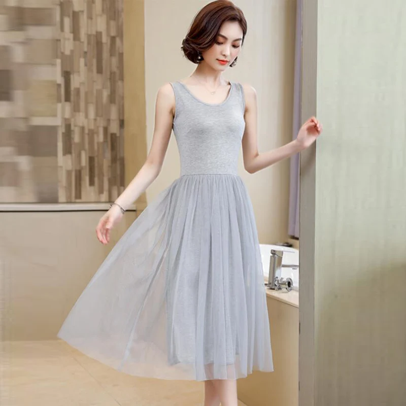 Женское платье туника кружевное вечернее офисное с o образным вырезом 2019|women