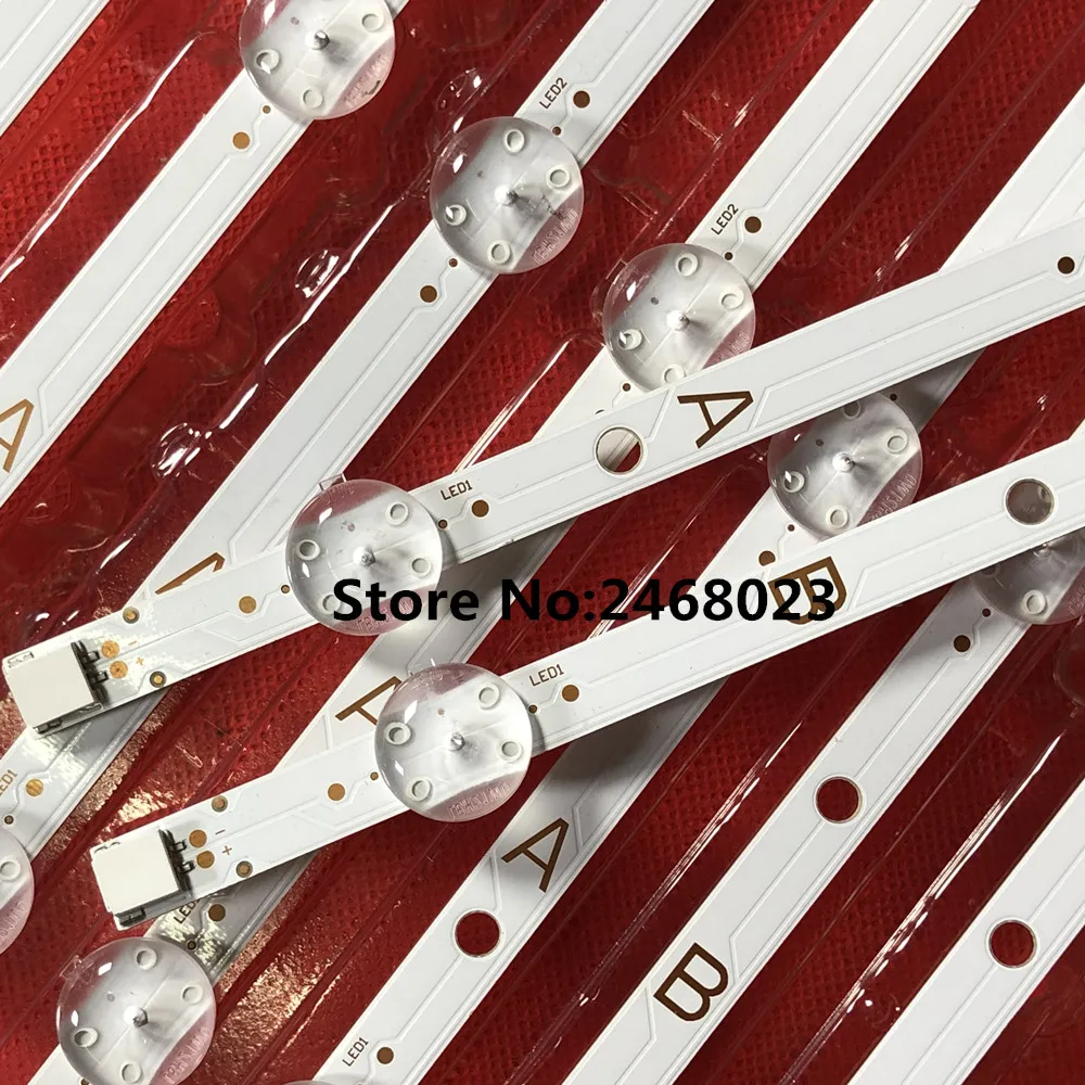 Светодиодный Подсветка полосы 6 Лампа для проектора Панасоник 55 ''ТВ JL.D55061330 078AS